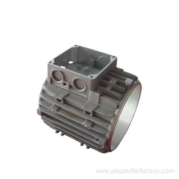 Die-casting aluminum profile for motor housing